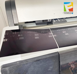 Silk screen printing solution
